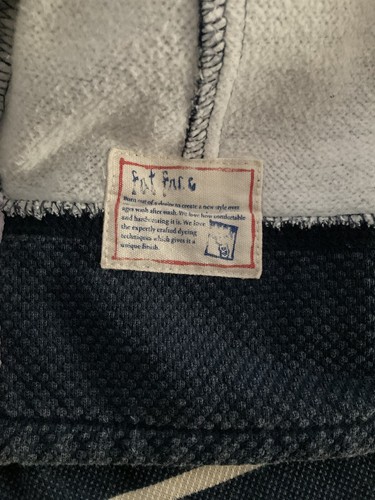 Women’s Fat Face The Airlie 1/4 Zip Navy Blue Striped Top Size 10 - Picture 9 of 11