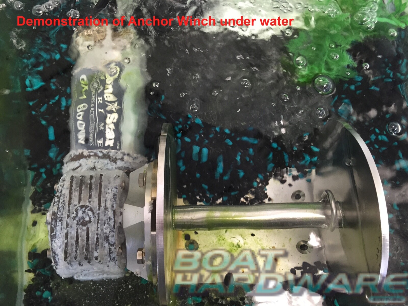 Anchor Winch GX1 KIT Lone Star Lone Star 600W Electric 200mm Drum up to