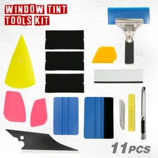 11PCS Window Tint Tools Kit Car Auto Film Tinting Scraper squeegee Installation