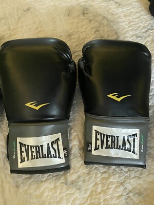 Everlast Pro Style Training Boxing Gloves Size 16 oz Black | eBay