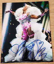 Taya Valkyrie Franky Monet SIGNED Photo Wrestling Autograph 8x10 - WWE AEW TNA