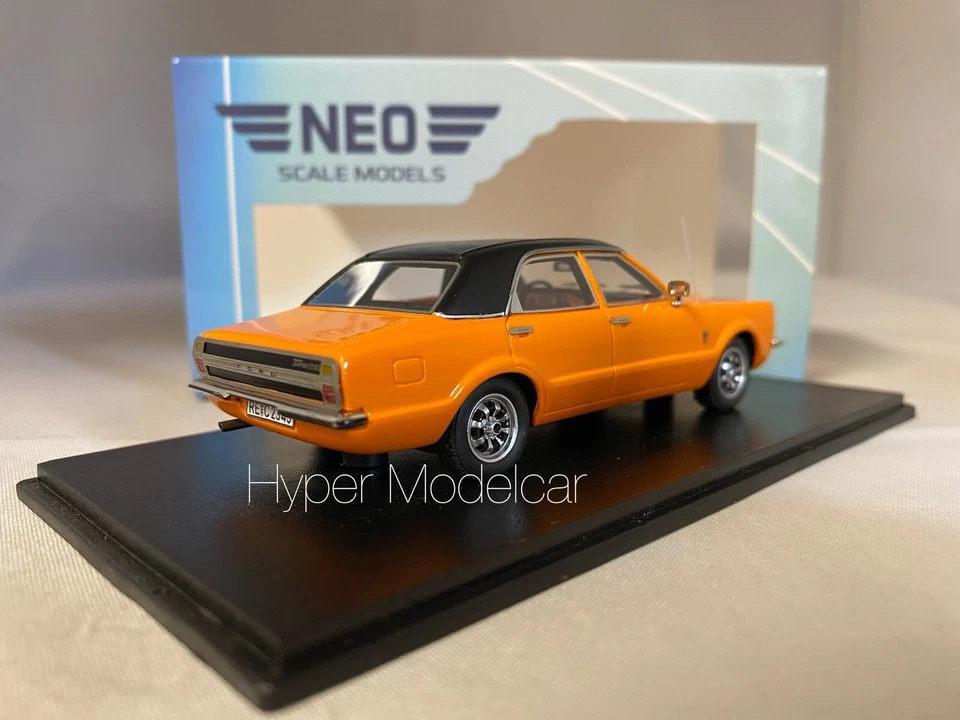 NEO SCALE MODELS 1/43 FORD TAUNUS GXL MKI 1973 ORANGE ART.NEO45134 - Immagine 3 di 3