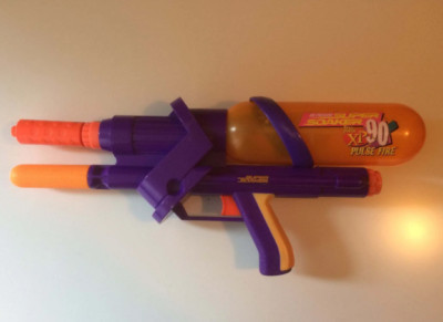 Super Soaker Xp90 Larami Pulse Fire Squirt Gun Water Toy Tested Vintage 1998