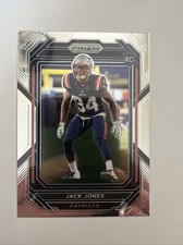 Jack Jones 2022 Panini Prizm Base #395 Rookie RC Patriots