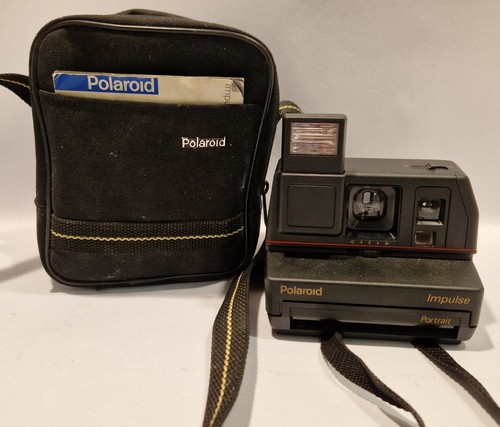 F5-AD2 Polaroid Impumse Portrait Camera Foto Fotoapparat Sofortbild Kamera Alt