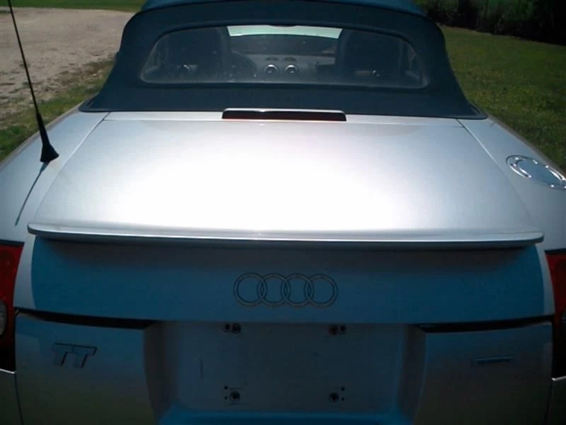 Audi TT 2000-2006 maletero convertible con alerón plateado OEM 00 01 02 03 04 05 06 Foto 2 de 4
