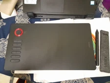 ✅VEIKK A15 PRO Graphics Drawing Tablet Pen 10x6 with glove, pen with stand, nips