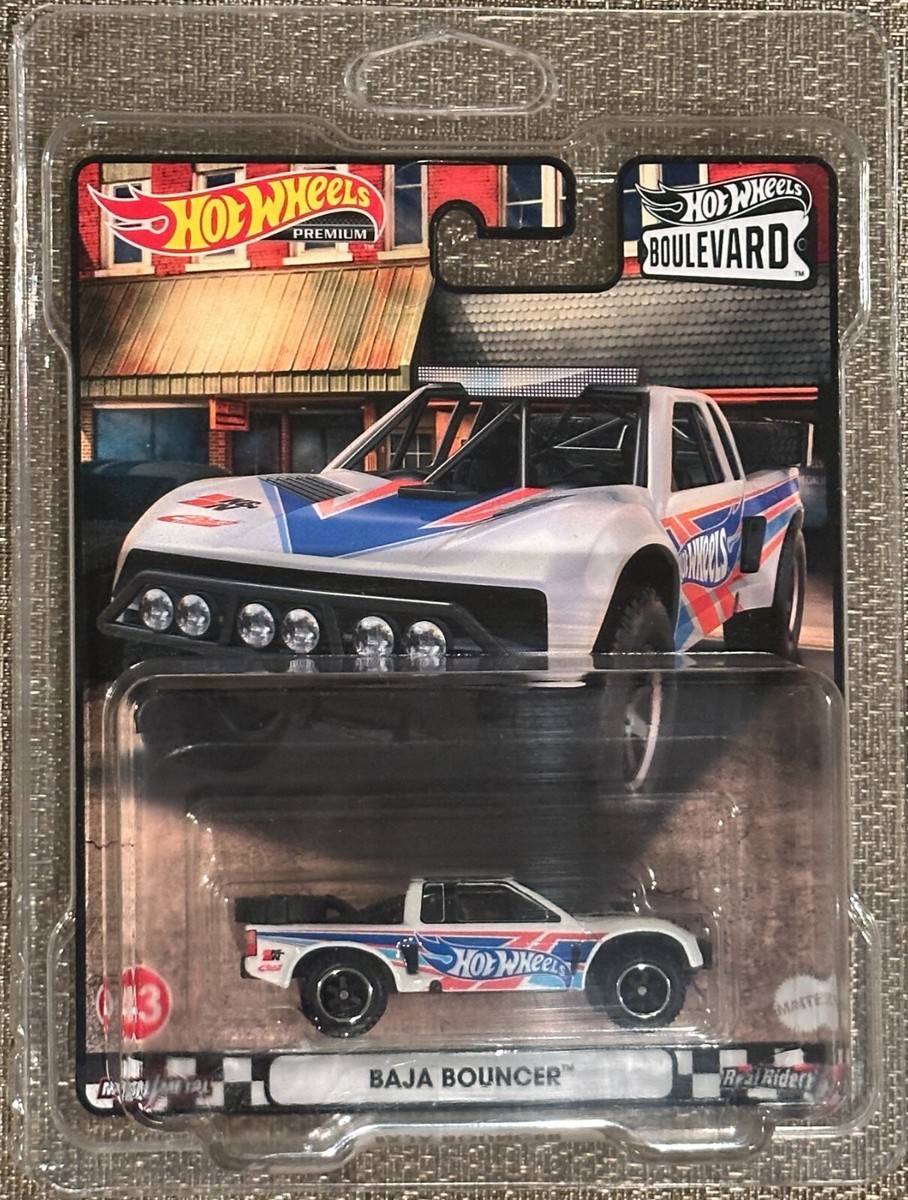 Hot Wheels Premium Boulevard Series Real Riders Baja Bouncer ,Free
