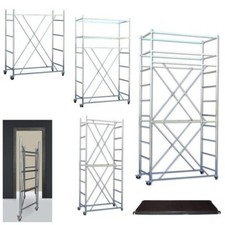 Trabattello per Edilizia Zincato Ponteggio Ruote Impalcatura Ristrutturazione