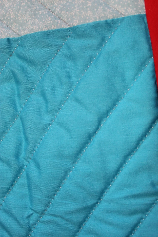 Edredón cuna Thomas the Train cosido a mano Foto 4 de 4