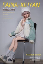 1/4 BJD SD Doll Bare/Full Set Girl Resin Face up Eyes Hair Dress Shoes Gift Toys