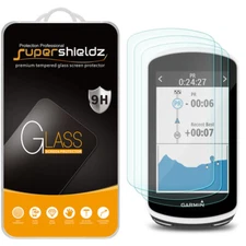 3X Supershieldz Tempered Glass Screen Protector for Garmin Edge 1030/ 1030 Plus