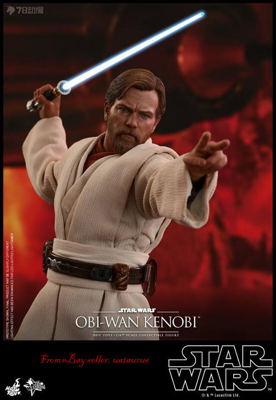 HotToys 1/6 Mms478 Obi-Wan Kenobi Star Wars Episode Iii Deluxe