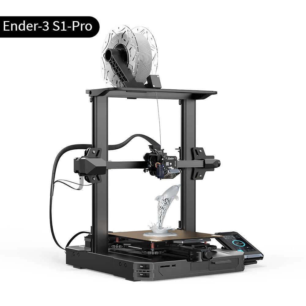 Creality Ender-3 S1 Pro 3D Printer CR Touch Bed Leveling + Sonic Pad US