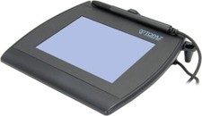 Topaz SignatureGem 4x5 USB / Serial Backlit LCD Signature Pad T-LBK766-BHSB-R