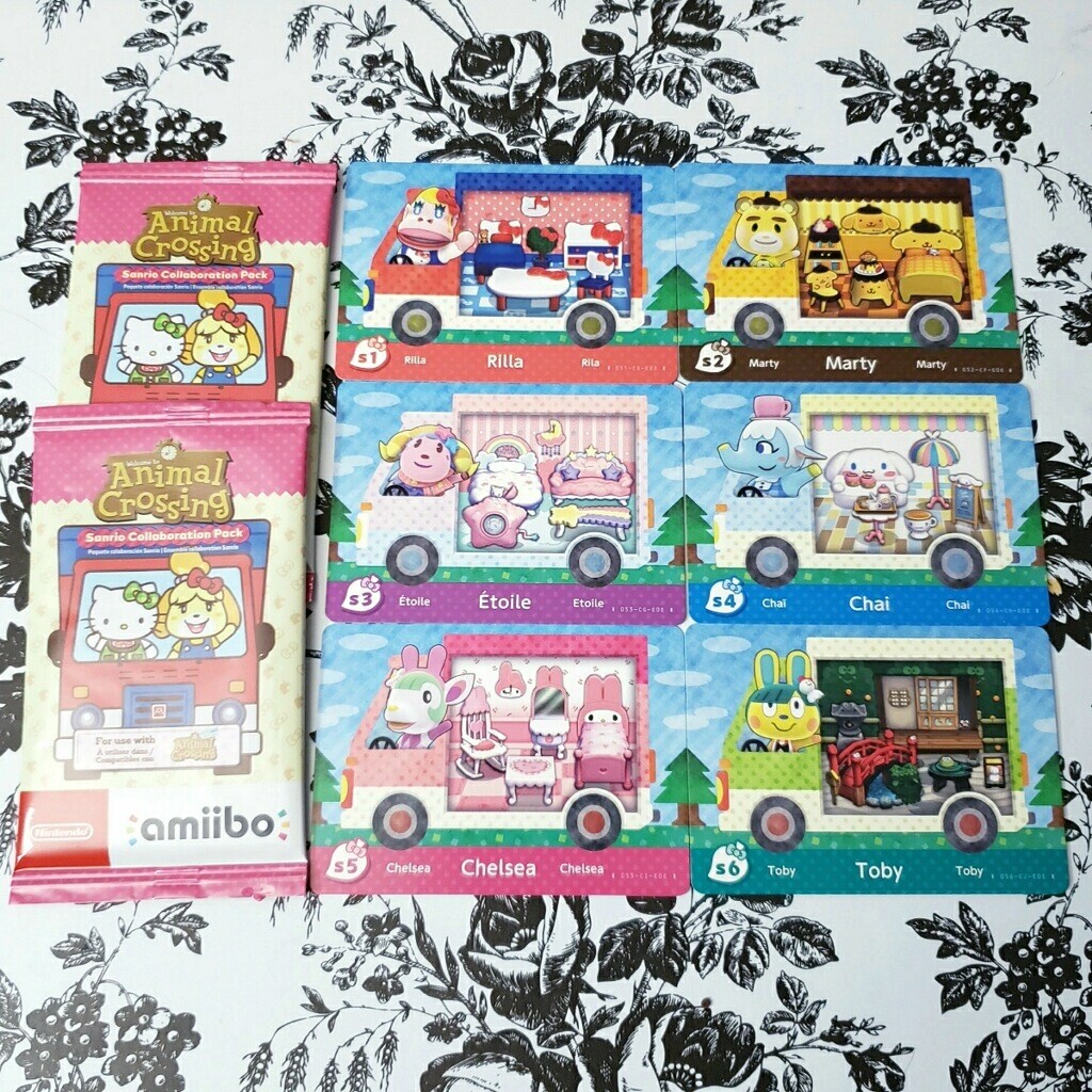 Animal Crossing x Sanrio Amiibo Cards - YOU CHOOSE | eBay