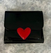 Vintage Moschino Wallet Red Heart Coin Purse