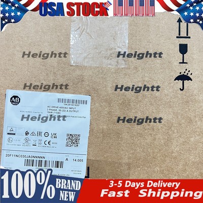 AB 20F11NC030JA0NNNNN Powerflex 753 AC Drive 400VAC Allen Bradley NEW 1PCS