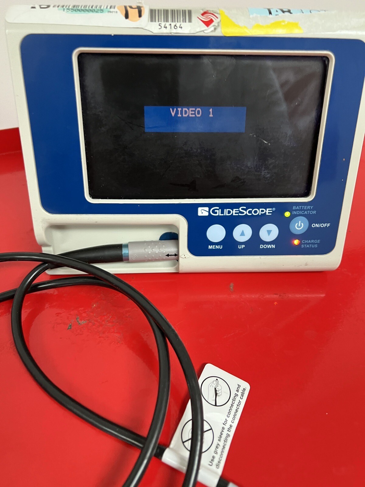 VERATHON Glidescope Portable GVL Video Monitor W Cable eBay