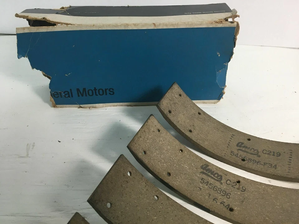 Pastilla de freno Pontiac NOS - Juego parcial - Amco C-219; 5456896; 5456897 -C38 Foto 3 de 3