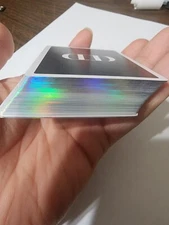 Anyone Worldwide Dan & dave Holographic Mirror Gilded Playing Cards Smoke Open 