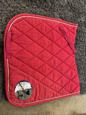 Panno sella dressage rosa brillante Busse