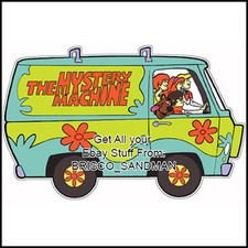 Imán de refrigerador divertido SCOOBY DOO - MÁQUINA MISTERIOSA versión A DIE-CUT