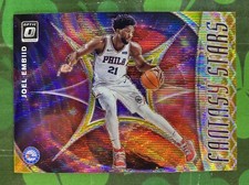 2019-20 Panini Donruss Optic Joel Embiid Fantasy Stars Gold Wave #3 Philadelphia
