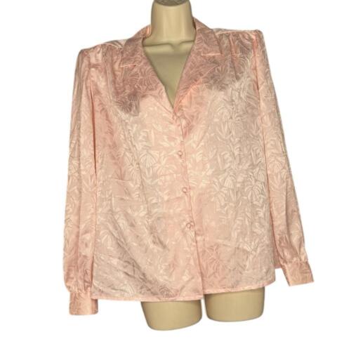 Jerri Sherman Satin Bluse