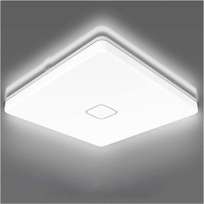 Airand 5000K LED Ceiling Light Flush Mount Ceiling Lamps 18W LED Ceiling Ligh...