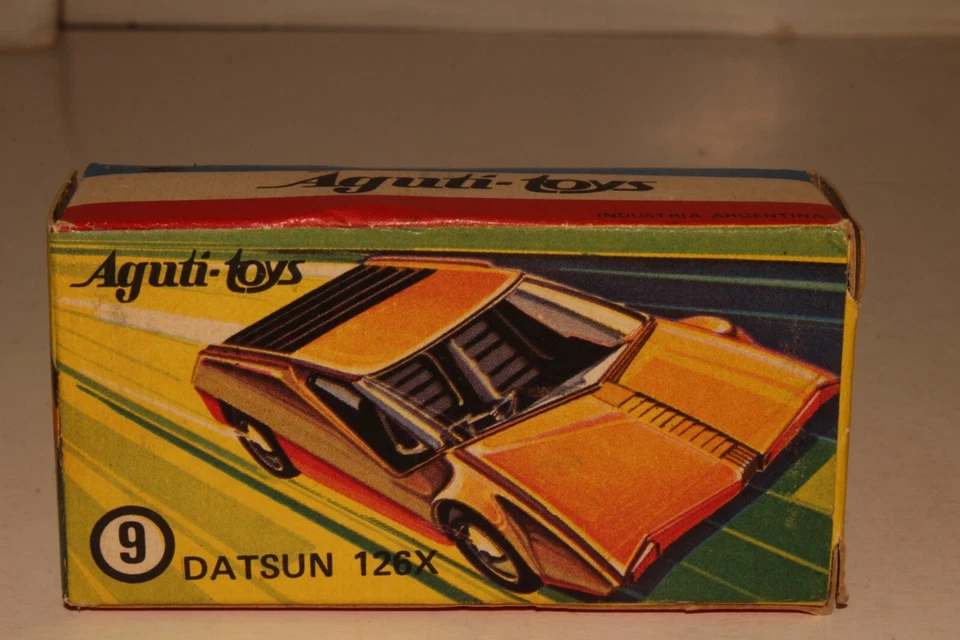Aguti Rapitoy Datsun 126X Concept Car with Original Box, Matchbox Copy - Image 3 of 4