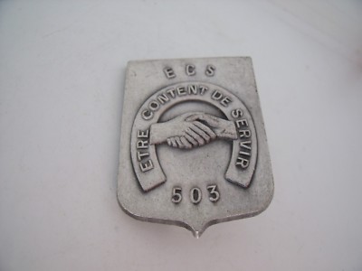 FRAISCHE ABZEICHEN 503. KAMPFPANZERREGIMENT ZUFRIEDEN SEIN ZU DIENEN ECS TOP