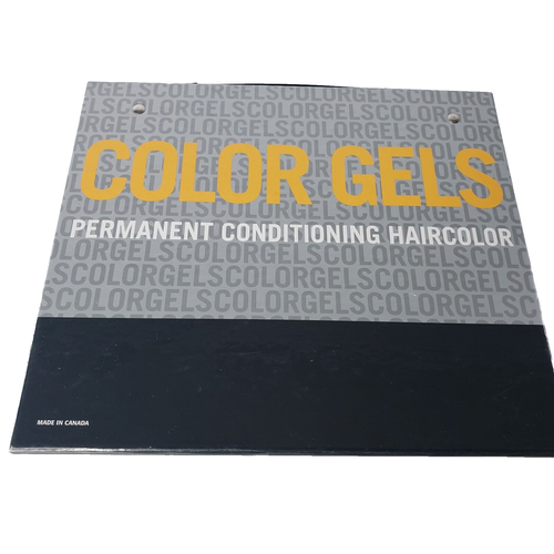 Redken Color Gels Permanent Conditioning Color Swatch Book Beautician Hair Salon | eBay