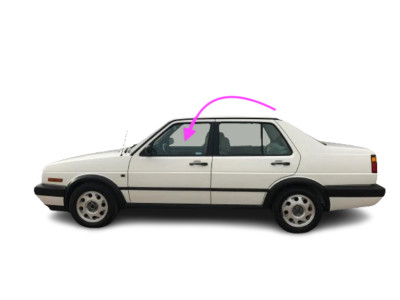 Fits: 1988-1992 Volkswagen Jetta 4D Sedan/Hatchback Front Left