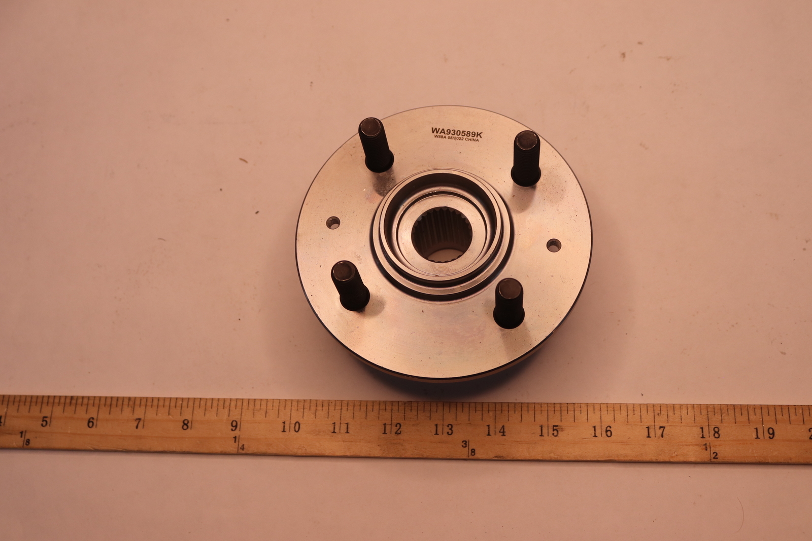 WJB Front Wheel Hub Bearing Kit Silver WA930589K