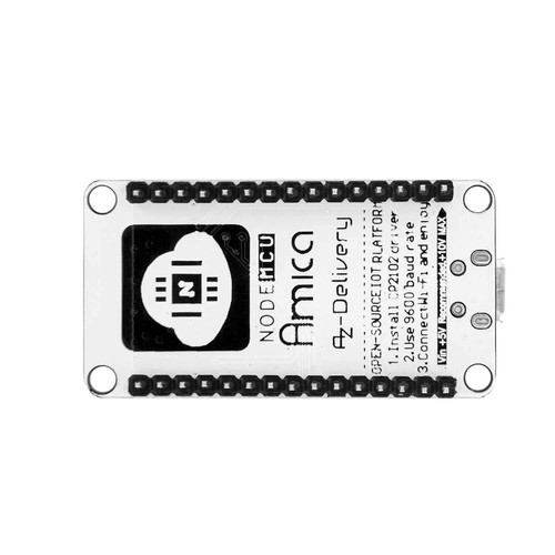NodeMCU Lua Amica Dev Kit V2 ESP8266 ESP12F CP2102 Modul WiFi IoT Arduino - Bild 3 von 9
