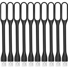 10 Pack Mini USB Light Flexible LED Laptop Computer Light Reading Lamp