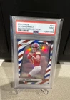 2024 Panini Prizm - Rookies Jayden Daniels #347 Red White & Blue Prizm PSA