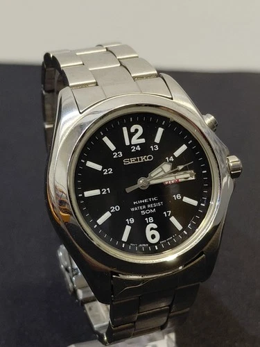 Seiko Kinetic 5M43-0E70 Vintage Watch