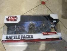 New! Star Wars The Clone Wars Battle Packs Jedi Showdown