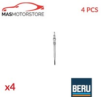 GLÜHKERZE GLÜHKERZEN BERU GE112 4PCS P FÜR FORD KA 1.3 TDCI 1.3L 55KW