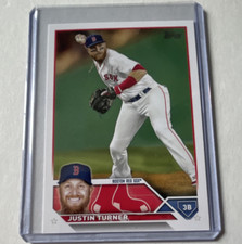 Topps 2023 Series 2 Justin Turner Boston Red Sox Base Set #403