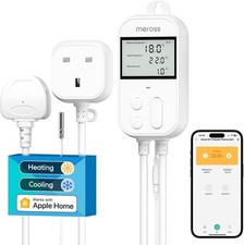 Meross WiFi Smart Thermostat Works with HomeKit Alexa Google Home, Digital