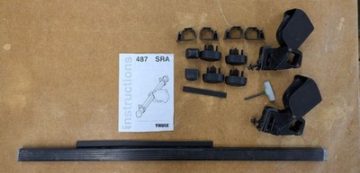 Thule 487 Short Roof Adapter Parts Replacement Lot Incomplete - Includes Tool