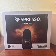 🆕 Nespresso Essenza Mini  DeLonnghi Espresso Coffee Machine EN85B Black
