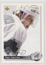 2019-20 Upper Deck 1992-93 Upper Deck Buybacks 1/1 Tomas Sandstrom #424 kq9