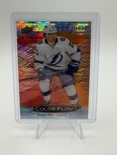 2024-25 Upper Deck Allure Brayden Point Color Flow Red Orange Spectrum 25/150