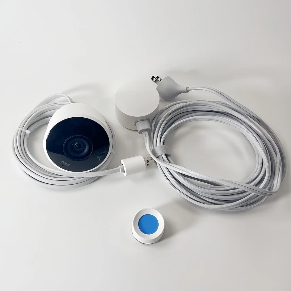 Google Nest Outdoor Security Camera Wi-Fi 1080P HD Wired Cam NC2100ES A0038 - Image 2 of 4