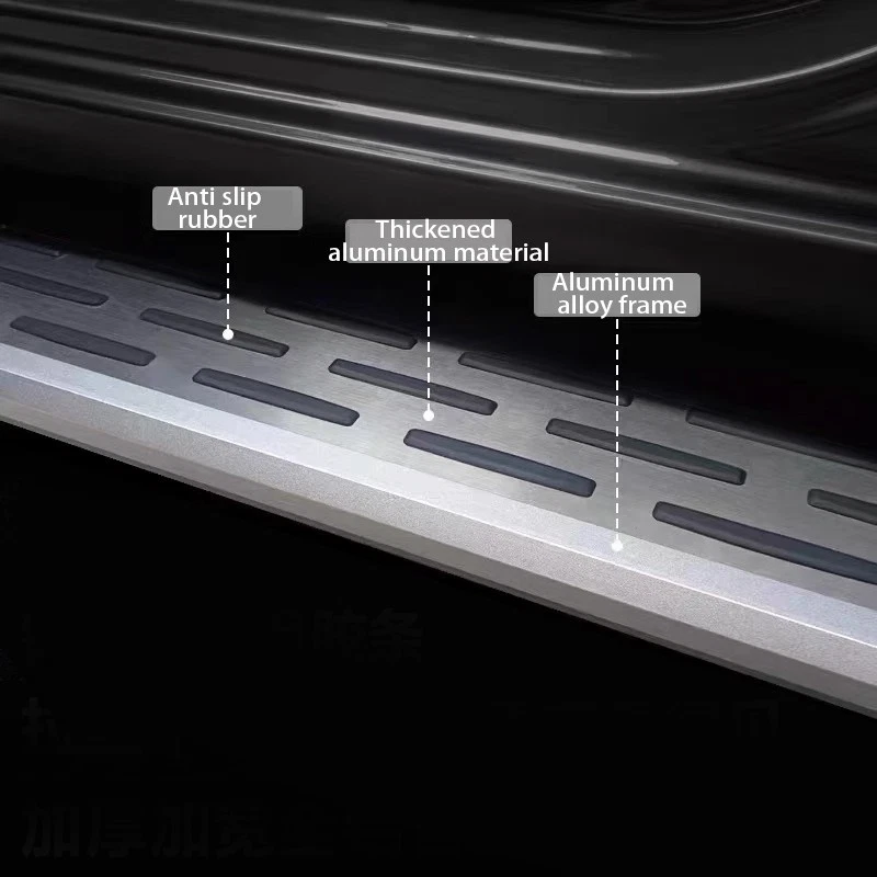 2pcs Running Board for BYD Atto 2 2025 SUV Side Step NerfBar pedal - Image 3 of 4