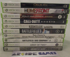 LOT 10 JEUX XBOX 360 ARMY OF TWO DEUS EX HOMEFRONT MOH CALL OF DUTY GEARS OF WAR